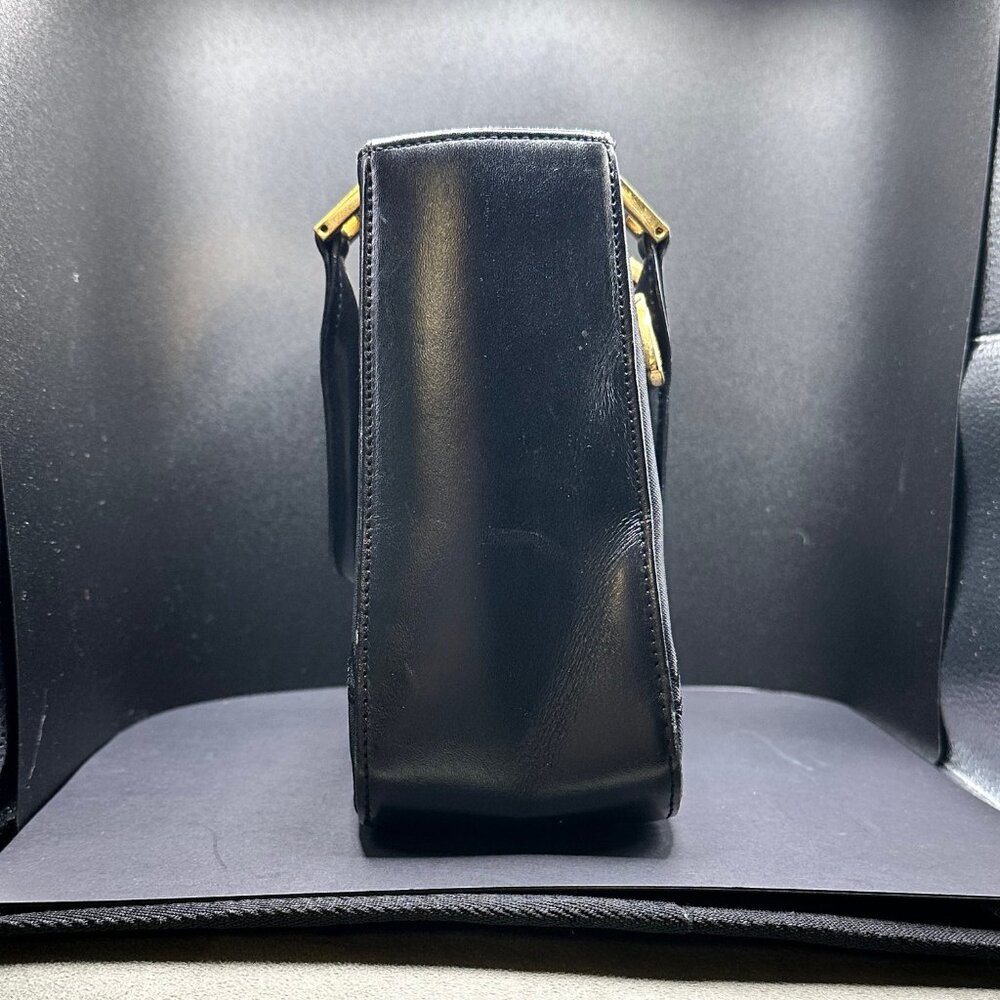 MCM Munchen Designed by‎ Michael Cromer Canvas Bag with Leather Handles - EUC - Picture 4 of 10